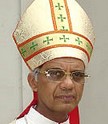 Monsignor Sebastian Kallupura, vescovo di Buxar, nello stato indiano di Bihar